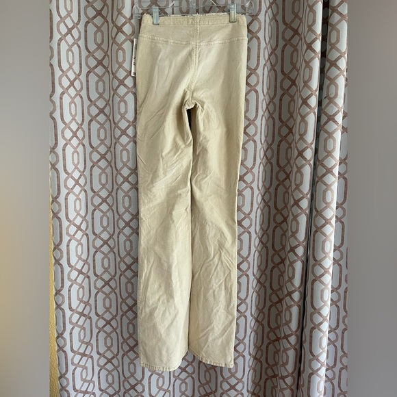 Urban Outfitters Cream Wide-Leg Pants - Picture 3 of 7